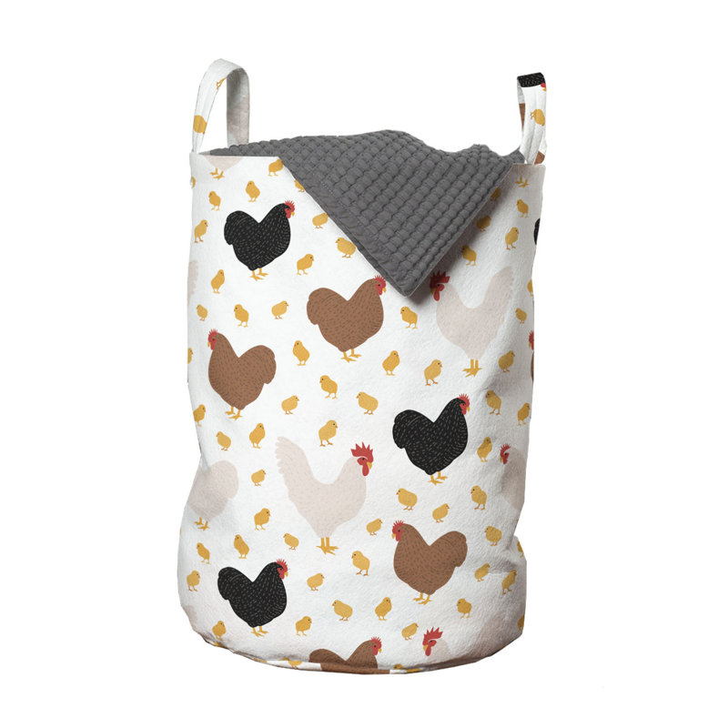 Fabric Laundry Bag with Handles