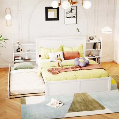 Lit plateforme avec rangement Salix