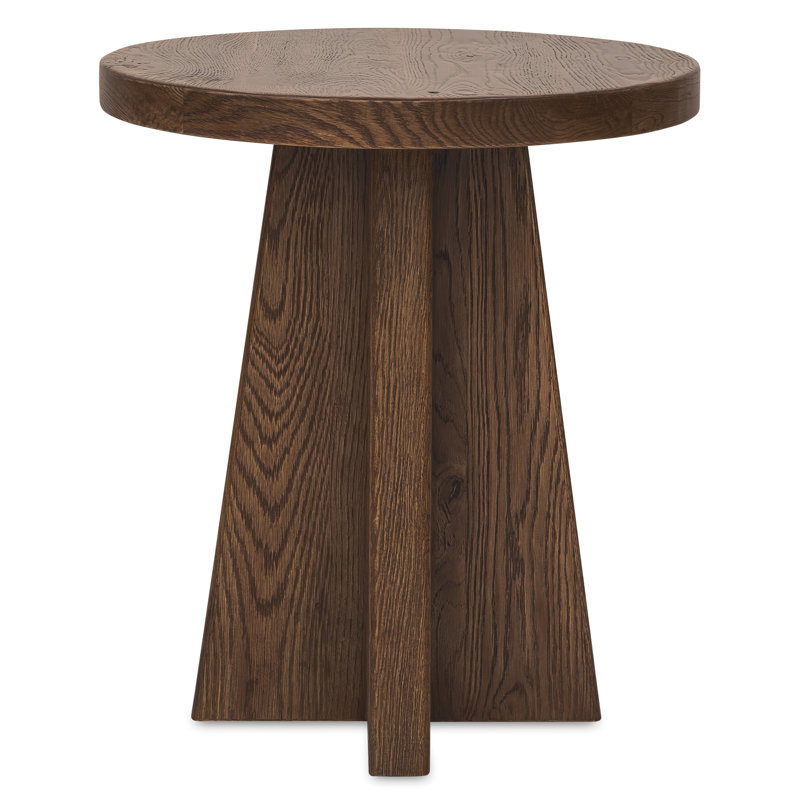 Driftwood End Table, Walnut