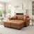 Brown+2seat+2ottoman