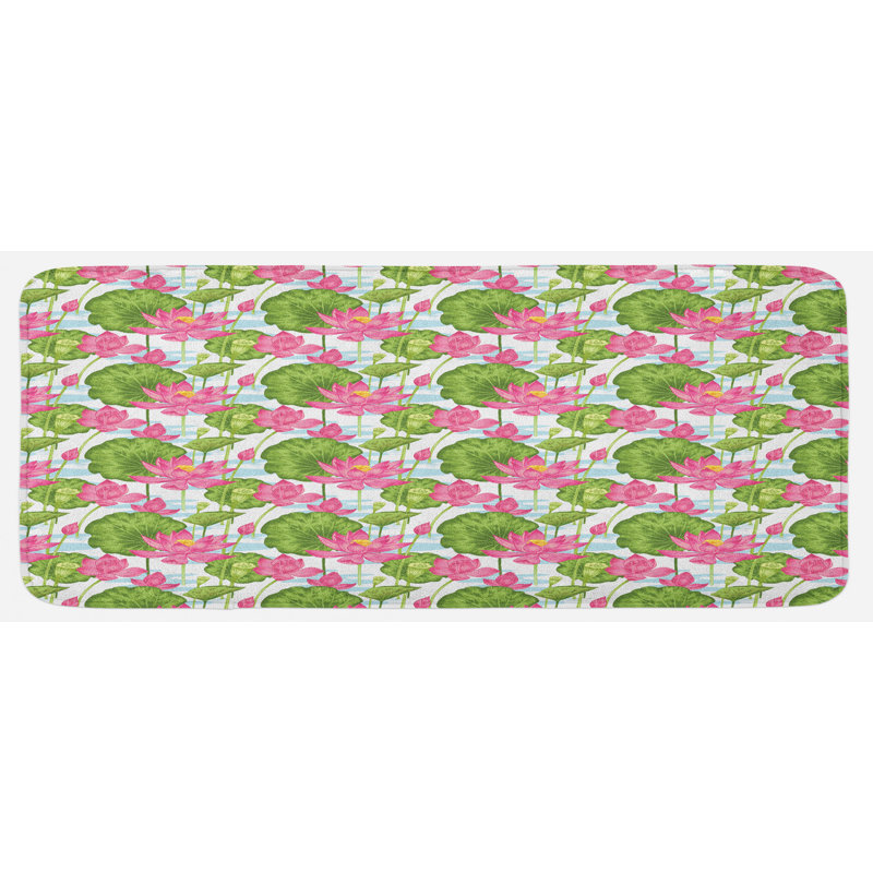 Tapis de cuisine Lotus