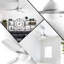 Ventilateur de plafond 48 po à 3 pales avec télécommande 48 po Conklin-822437031