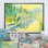 " Pastel Cows In Farm Landscape II " Painting Print