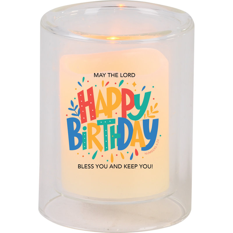 Votive Happy Birthday May