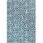 Tapis contemporain Clidy de couleur turquoise-1767781987