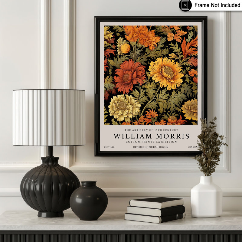 William Morris - Fleurs en fleurs, 16"H x 20"W, Poster, Unframed