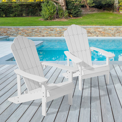 Chaise Adirondack Wesley Hips résistante aux intempéries