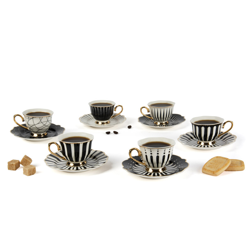 Alice Porcelain New Bone Chain Coffee Cup