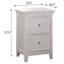 Table de chevet 2 tiroirs
