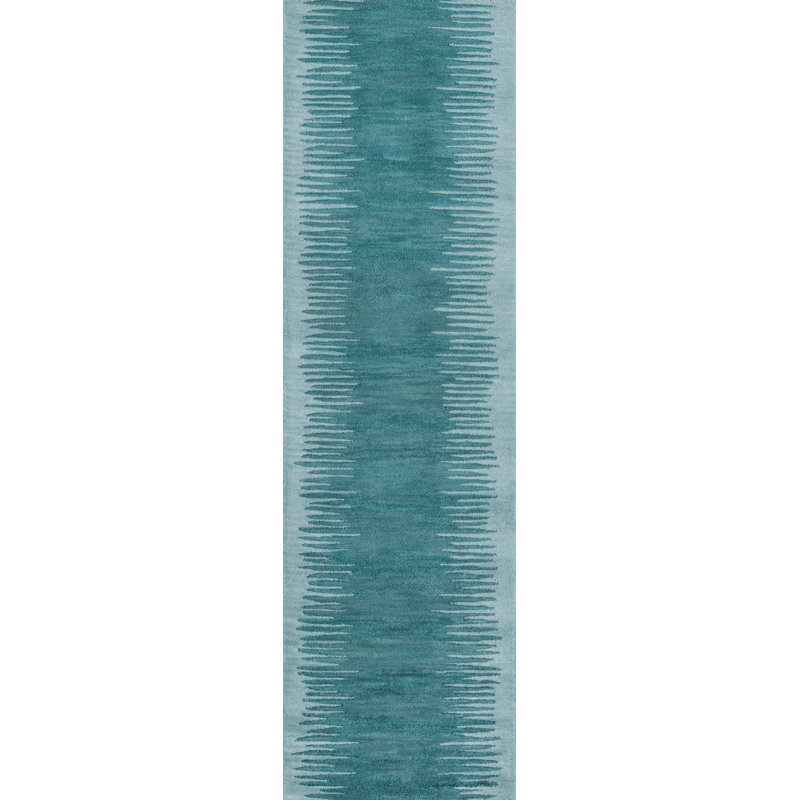 Isaias Wool Striped Indoor Rug, Runner 2'3" x 8'
