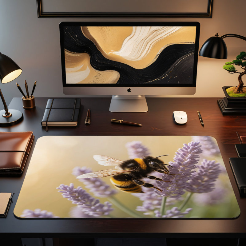Polyester Desk Pad, 23.6x13.8