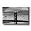«Benjamin Franklin Bridge B & w» par Erin Clark, art mural sur toile-1468796834