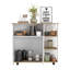 Îlot de cuisine Annarie, une armoire