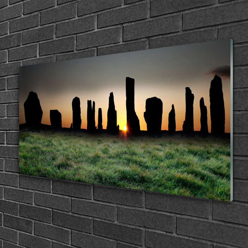 Rock - No Frame Print on Glass