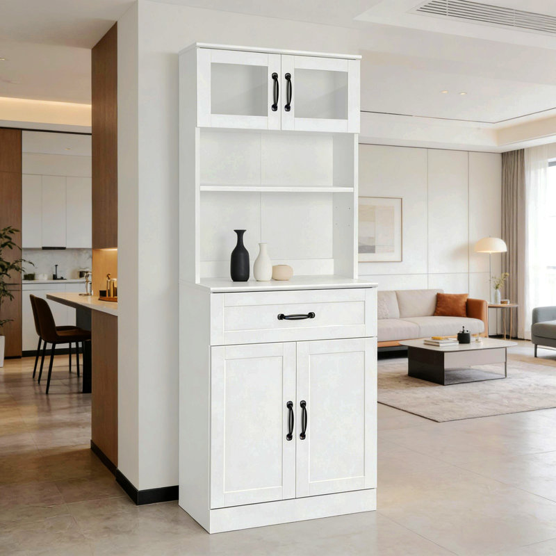 Armoire à café, garde-manger haut, armoire à buffet