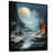 Black Floater Framed