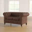 Batch 2 Seater Faux Leather Loveseat
