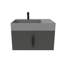 Ensemble de meuble-lavabo mural simple 30 po avec surface solide Amazon-92645202-92645204-94673673