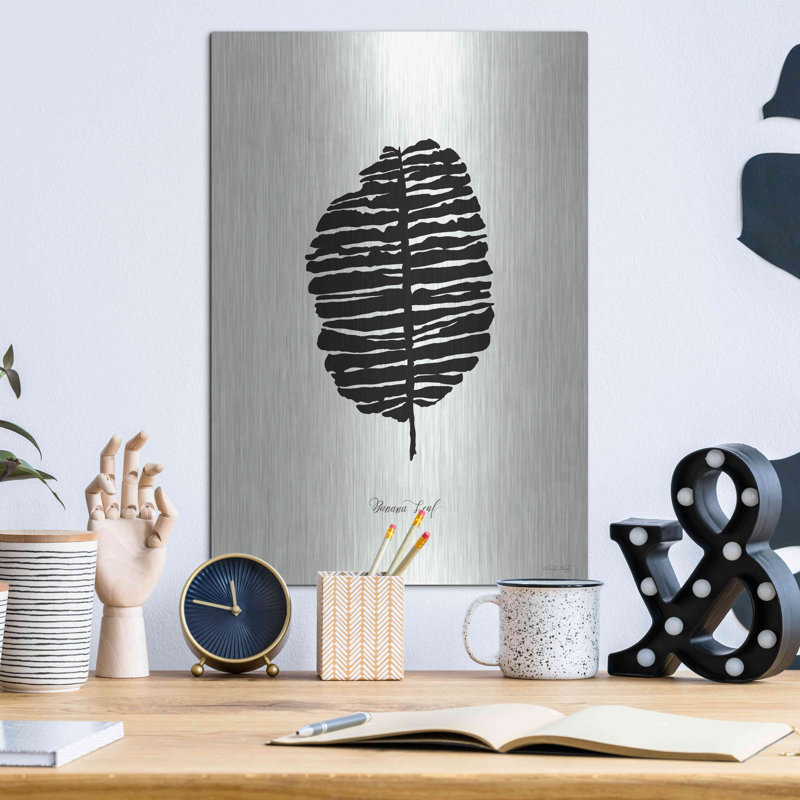 «Ebony Palm I» par Cindy Jacobs, H 16 po x l 12 po