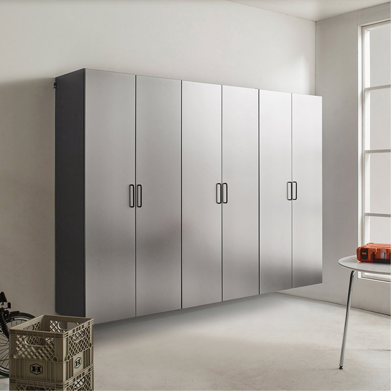 Ensemble d'armoires de garage polyvalent avec des fonctionnalités avancées pour une organisation optimale