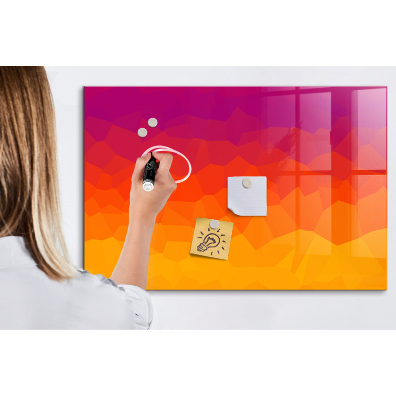 Magnetic Glass Dry Erase Board