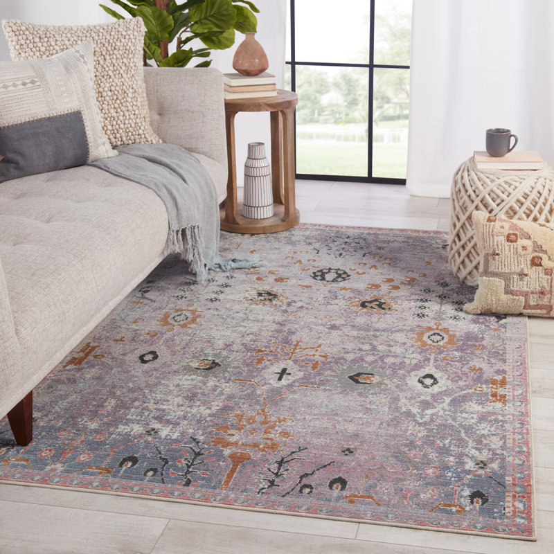 Forand Oriental Indoor / Outdoor Rug, Rectangle 8' x 10'