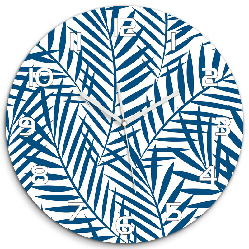 Julayne Glass Wall Clock