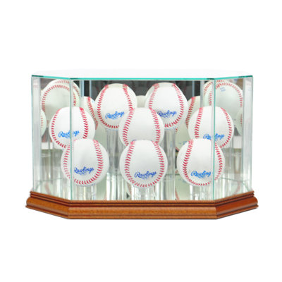 Perfect Cases And Frames 9.5'' W 9.5'' D Baseball Glass Ball / Puck Case