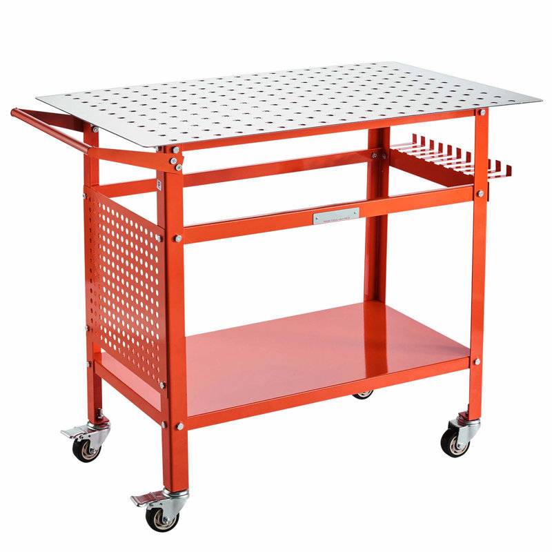 Table de soudage 40 "X24" Table de travail d'établi avec capacité de charge statique de 800 lb
