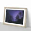 Purple Stars - Picture Frame Painting Print-55601451-55601450