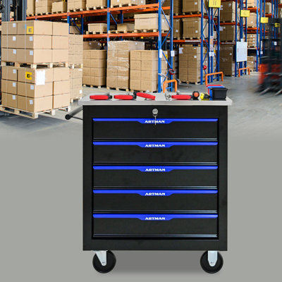 Chariot à outils multifonctionnel avec roues