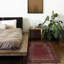 Teimani Burgundy Rug 2'11" x 4'8"