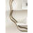 Wavella Modern Scalloped Three-Tier Wall Shelf