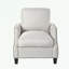 Canapé 3 pièces rembourré avec clous décoratifs et pieds robustes-1015539880