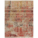Samarkand 182 Area Rug In Red / Ivory