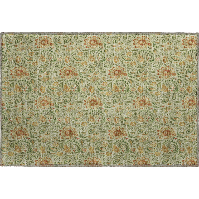 Premium Machine Washable Chandra Aloe Rug