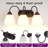 Black 3-Light Vanity Light, Reversible Mount-869121331