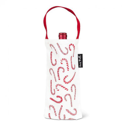 Sac à vin Candy Canes