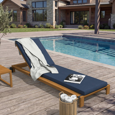 Sunbrella® Outdoor Chaise Cushion