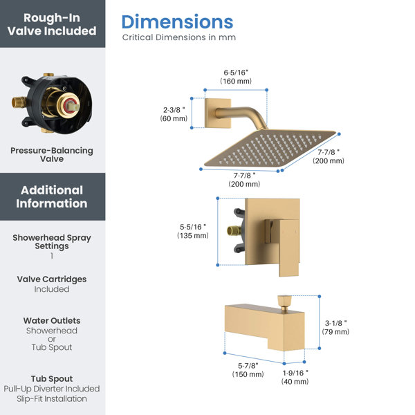 Dimensions du produit