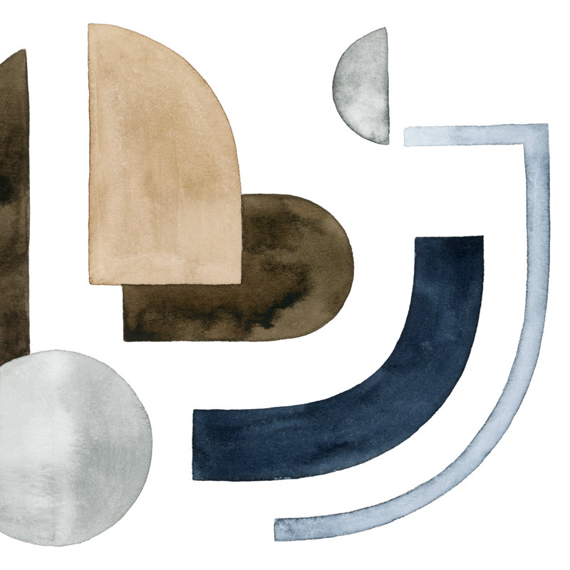 Moving Pieces III by Grace Popp - Wrapped Canvas Print, 51cm H x 51cm W x 3.8cm D