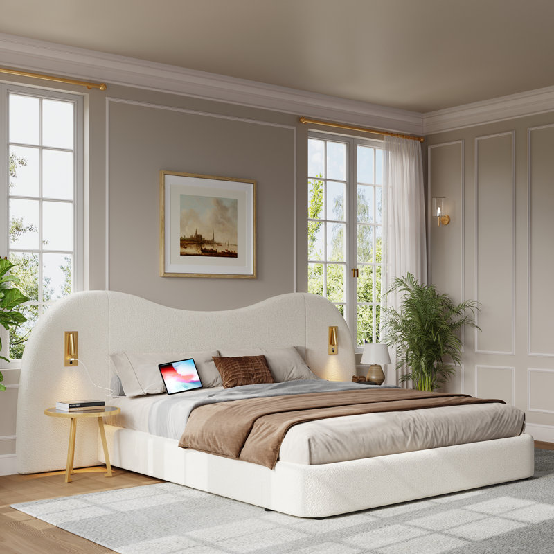 Metal Ottoman Storage Bed