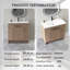 36''Freestanding Bathroom Vanity With Ceramic Sink