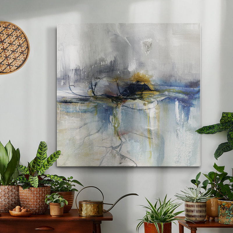 Toile tendue abstraite abstraite I-Premium Gallery - prête à être accrochée