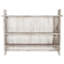 3 Piece Pine Solid Wood with Towel Bar