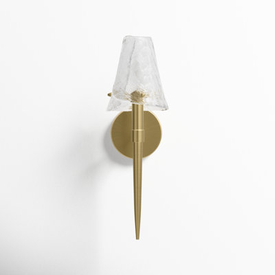 Keilah Single Light Glass Dimmable Wallchiere