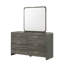 Ensemble de chambre à coucher avec lit plateforme Venice Venice-129747451-129747452