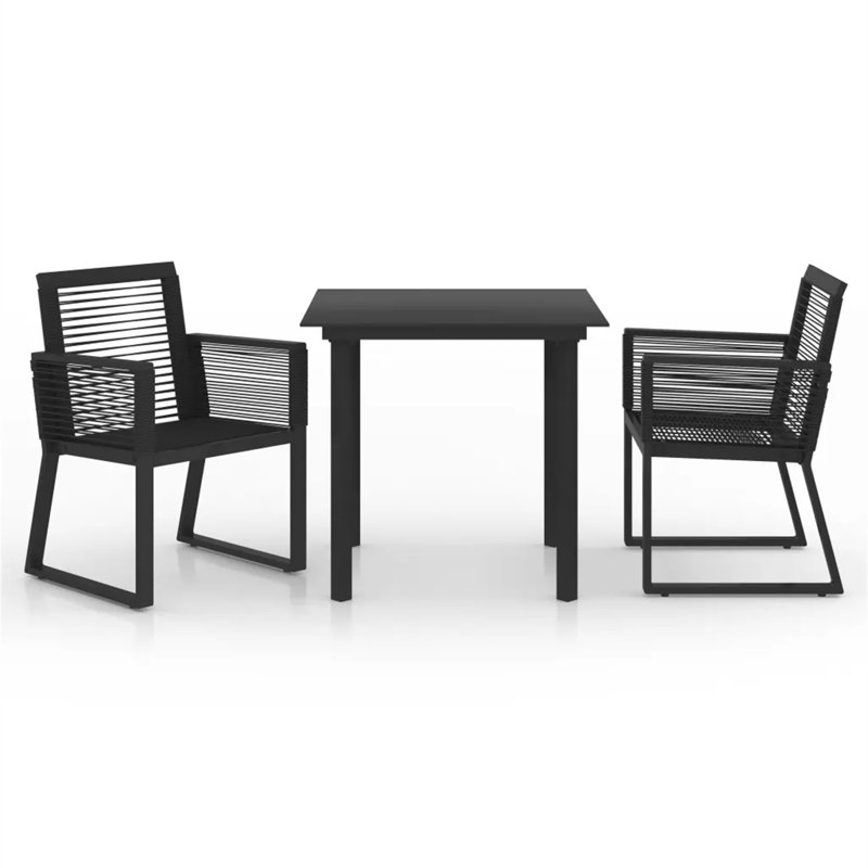Samedi 2 - Person Patio Dining Set with Rectangular Table