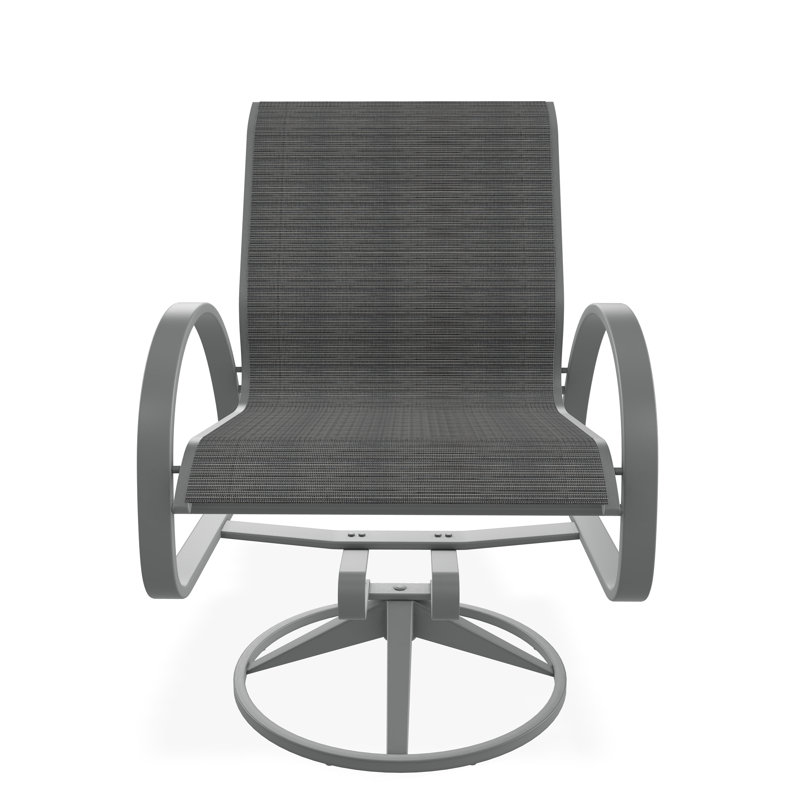 Aruba II Outdoor Lounge Chair, Graphite, Collect Charcoal