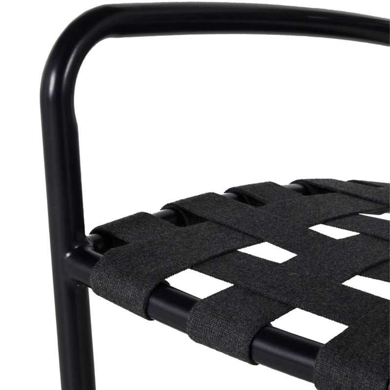 Catalina Patio Chair, Midnight/Charcoal
